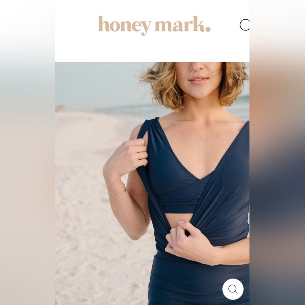 Honey Mark Swim Top NWT Size: M - Picture 6 of 6